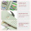 Women's Leather Trifold Wallet with RFID Blocking and Pen 3
