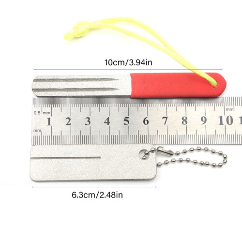 Fishing Hook Sharpening Stone Portable Fine and Medium Grit 2