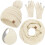 Women's Winter Hat Scarf Gloves Set 3-Piece 1