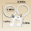 Music Note Keychain Set for Couples 4