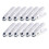 Windproof Clothes Hanger Clip Non-Slip Felt Plastic 1 Pack 1