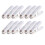 Windproof Clothes Hanger Clip Non-Slip Felt Plastic 1 Pack 2
