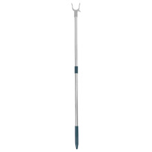 Dark Green Stainless Steel Retractable Clothesline Pole 1 pc