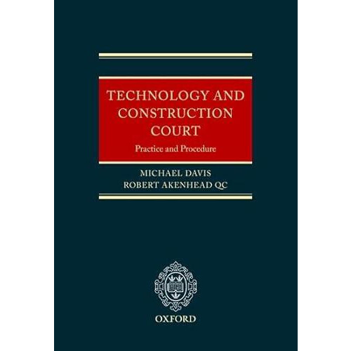 TECHNOLOGY CONSTRUCTION COURT C by DAVIS Hardcover Book