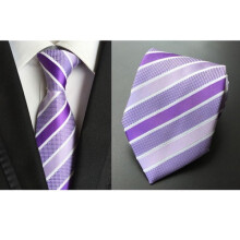 Men's Paisley Jacquard Woven Tie Wide 58in