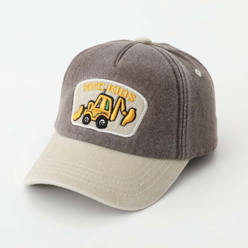 Kids Baseball Cap Cartoon Print Adjustable Sun Hat 1