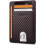PUMIER Slim RFID-Blocking Leather Wallet - Cross Black 1