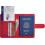 RFID Blocking Leather Passport Holder with Credit Card 5