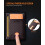 PUMIER Slim RFID-Blocking Leather Wallet - Cross Black 5