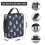 Sac à lunch isotherme 12 L avec motif chien 2