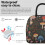 Borsa termica a prova di perdite per uomo e donna, ideale per contenere funghi. 3