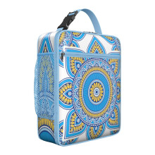 Boîte à lunch isotherme Mandala, sac isotherme souple et réutilisable (1 pièce)