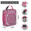 Sac isotherme réutilisable Mandala psychédélique pour le déjeuner 2