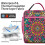 Mandala Psychedelic Lunchtasche, isoliert und strapazierfähig 4