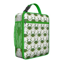 Sac à lunch isotherme à motif crabe (1 pièce)