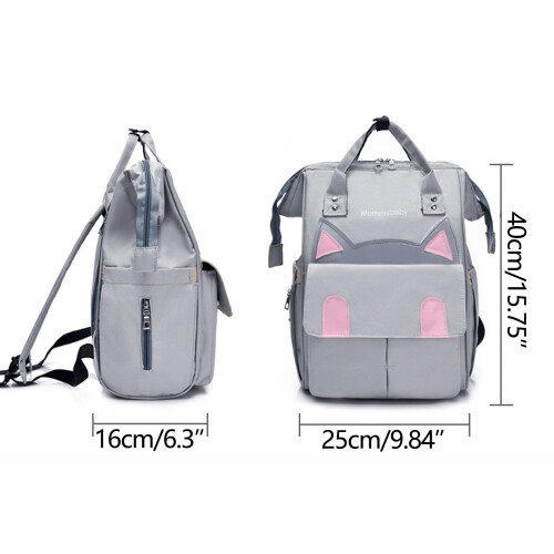 Sac à dos à langer extra large et extensible, capacité augmentée de 50 % 1