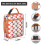 Isolierte Lunchtasche mit Krabbenmuster, 12 l 2