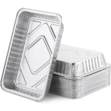 Grilldryckformar i aluminium 7,5 x 5 tum 22 st