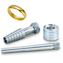 Kit d'outils pour élargir les bagues en or et en argent, tailles 6 à 10