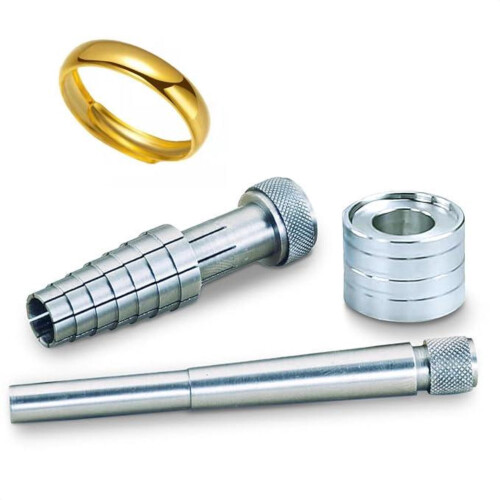 Ringdehner-Set für Gold- und Silberringe der Größen 6-10