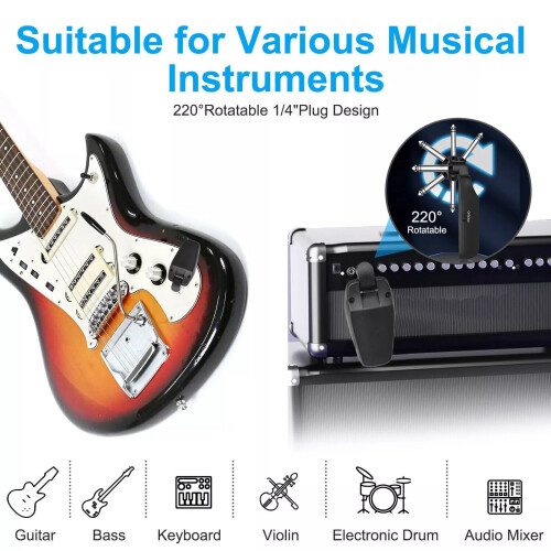 Wireless Guitar System Professional Clear Transmission 50m 2