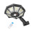Lampadaire solaire 168 LED avec télécommande 1