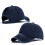 Damen-Baseballkappe mit Pferdeschwanzverschluss, Marineblau, Einheitsgröße 1