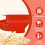 2X Popcorn Popper with Lids - Silicone Popcorn Maker Collapsible Popcorn Bowls Popcorn Container 7