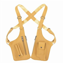 Diebstahlsichere Schultertasche aus Leder, Unisex, 1 Stück