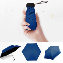 Compact Travel Umbrella with Case 1 Pack