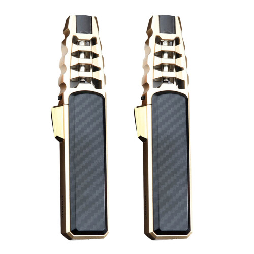 Brightfire windproof straight torch blue flame