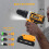 (2 Battery) Electric Cordless Drill Combi Driver 25+3 Torgue Options 6