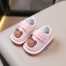 (Pink,16)Mouse Toddler Soft Sole Sneakers Walking Shoes With For Baby Boys Gift Girls