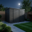 10x7 Pent Composite Shed Tanalised (Single Door, No Windows) 3