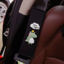 (StyleA) Fun Car Accessory Cute Seat Belt Shoulder Pad Elastic Material Seasons Four
