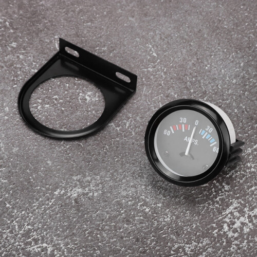 Car Ammeter Voltmeter 2 Inch 52mm 60-0-60A 1