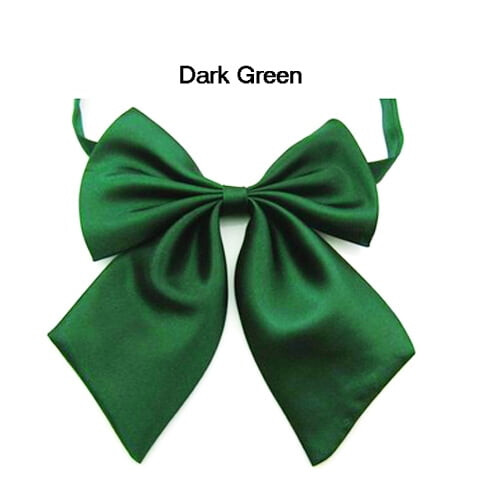 Women's Adjustable Bow Tie Satin Necktie 10 PCS