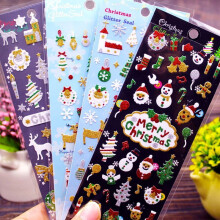 Christmas Stickers for Kids Cute Holiday Journal Decor