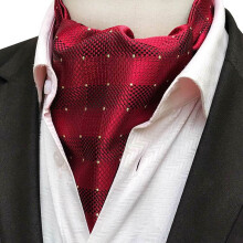 Men's Ascot Scarf Paisley Pattern Wedding Tie