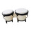 Bongo Drum Set Tunable African Hand Drum for Early Education 5