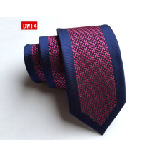 Men's Floral Jacquard Skinny Neck Tie 6cm