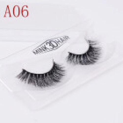 (A06)False Eyelashes Handmade Long Lashes Stereo Dense Multilayer Enlarge Eyes Your