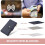 Women's Leather Trifold Wallet with RFID Blocking and Pen 5