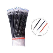 Pennarelli da ufficio con punta a proiettile, neri, 0,5 mm, 100 pezzi