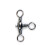 Fishing Accessories Kit with Tackle Box, Pliers, Hooks, 8
