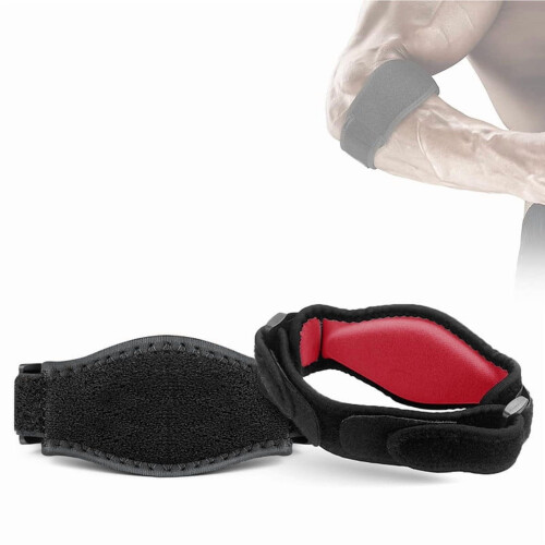 Attelle pour coude avec coussinet de compression (lot de 2) rouge 1