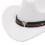 Cowboyhut Sonnenschutz Unisex Weiß 5