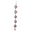 Rain Chains for Gutters Outdoor Hanging Drainage 112cm 5
