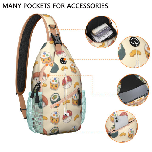 Τσάντα Sushi Sling για Unisex, 1 τεμάχιο 1