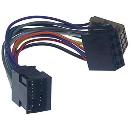 Car Stereo Radio Conversion Plug Adapter 16-Pin to ISO